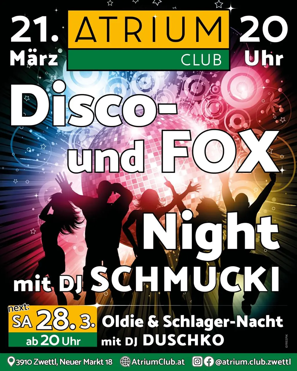 21.03.2026 Disco- und FOX-Night
